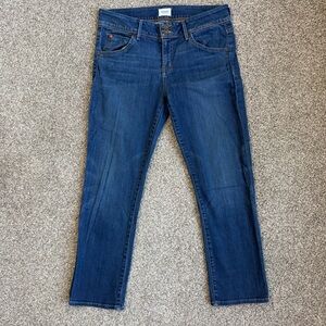 Hudson Straight Leg Jeans Medium Wash Mid Rise Y2K Size 29